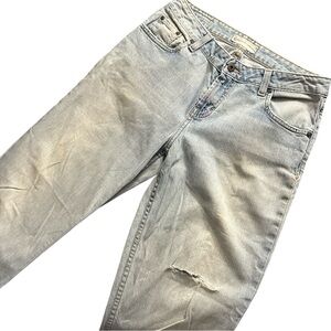BKE Denim Jeans street stretch distressed ripped waist 29